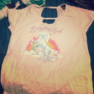 Hot Topic everything sucks t-shirt